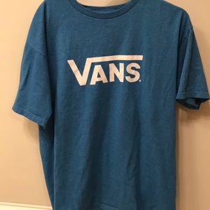 men’s Blue Vans T shirt